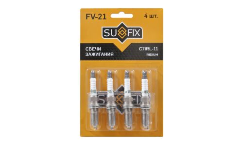 Свеча зажигания Sufix с иридиевым электродом, арт. FV-21