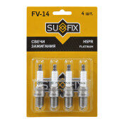 Свеча зажигания Sufix с платиновым электродом, арт. FV-14