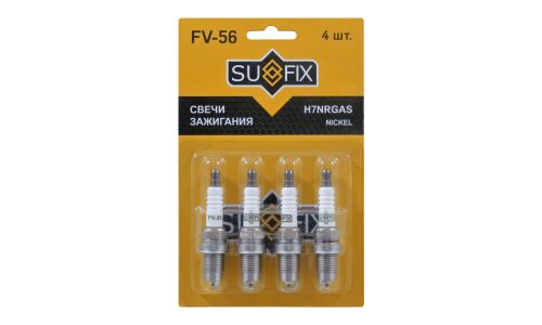 Свеча зажигания Sufix с никелевым электродом, арт. FV-56