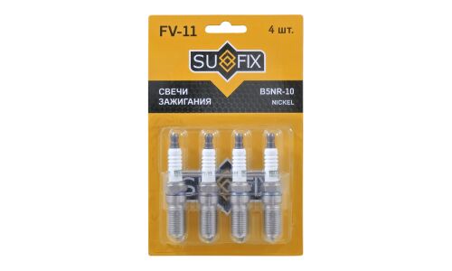 Свеча зажигания Sufix с никелевым электродом, арт. FV-11