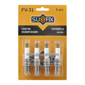 Свеча зажигания Sufix с никелевым электродом, арт. FV-31