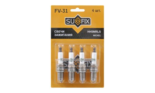 Свеча зажигания Sufix с никелевым электродом, арт. FV-31
