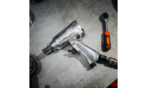 Гайковёрт пневматический ударный Airline, с квадратом 3/8", 100Нм, арт. ATAZ103