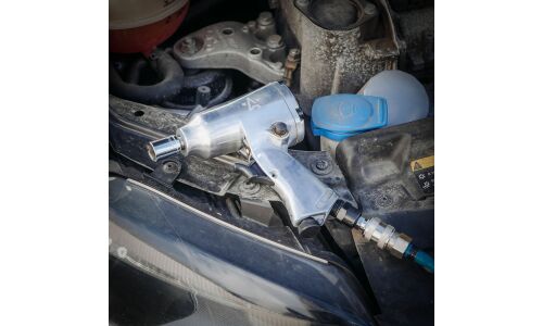 Гайковёрт пневматический ударный Airline, с квадратом 3/8", 100Нм, арт. ATAZ103