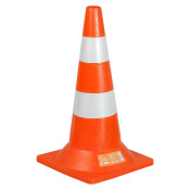 Конус дорожный Airline, 2 световозвращающие полосы, высота 520мм, арт. AKON004 Конус дорожный Airline, 2 световозвращающие полосы, высота 520мм, арт. AKON004