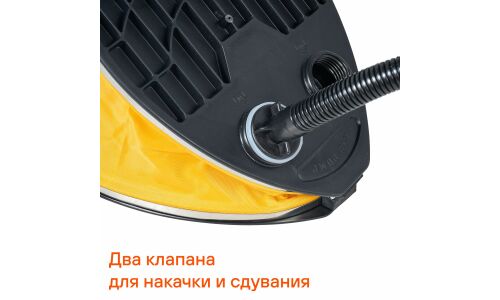 Насос для матраса Airline, ножной, 5л, насадки, арт. KK-18