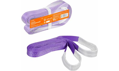 Строп текстильный петлевой СТП 1 т, 3 м AIRLINE, арт. ASTP02