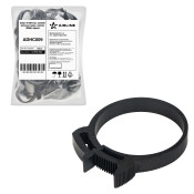 Хомут 44-48/9 мм, силовой зубчатый замок, пластик (ПА66) черный AIRLINE, арт. ADHC009
