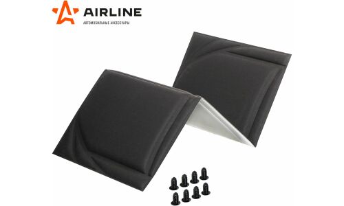 Шумоизоляция-утеплитель капота Airline, нетканое полотно с фольгированным покрытием, 135x80см, арт. ADAT005