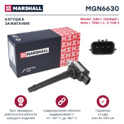 Катушка зажигания Marshall, арт. MGN6630
