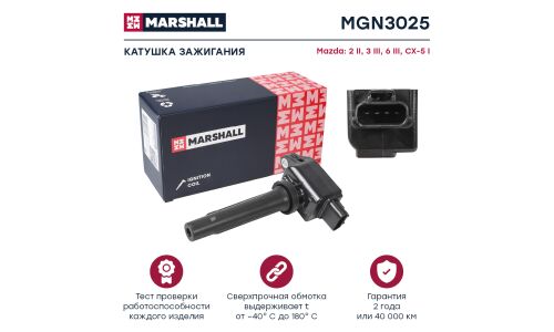 Катушка зажигания Marshall, арт. MGN3025