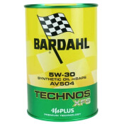 Масло моторное Bardahl Technos XFS AV 504 5w30, синтетическое, API SN, ACEA C3, универсальное, 1л, арт. 308039