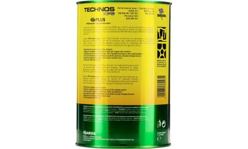 Масло моторное Bardahl Technos XFS AV504 0w30, синтетическое, API SN, ACEA C3, универсальное, 1л, арт. 369039/369040