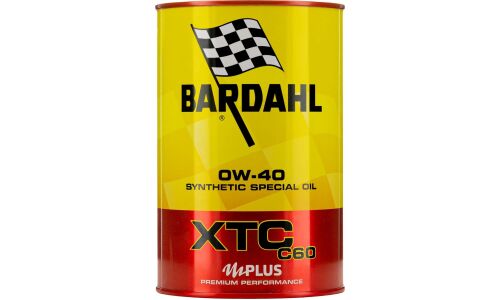 Масло моторное Bardahl XTC C60 0w40, синтетическое, API SN, ACEA A3/B4, универсальное, 1л, арт. 300039