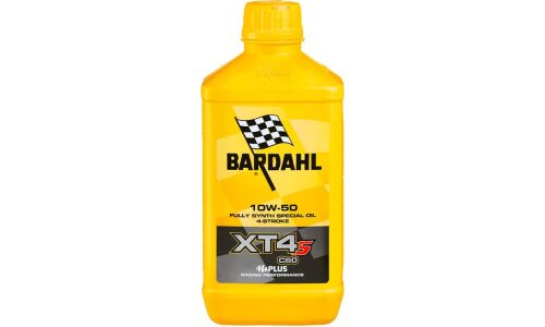 Масло для мотоциклов Bardahl XT4S C60 10w50, синтетическое, API SN, JASO MA2, 4-тактное, 1л, арт. 358139