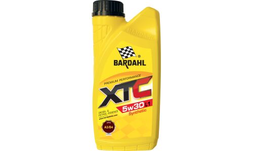 Масло моторное Bardahl XTC L1 5w30, синтетическое, ACEA A3/B4, универсальное, 1л, арт. 35711