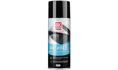 Размораживатель стёкол и замков Лукойл, аэрозоль 520мл, арт. 3425186/3524386