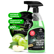 Полироль салона Grass Polyrole Matte, матовый блеск, с ароматом яблока, бутылка с триггерм 600мл, арт. 110426