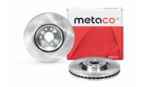 Диск тормозной вентилируемый | перед METACO, арт. 3050-397