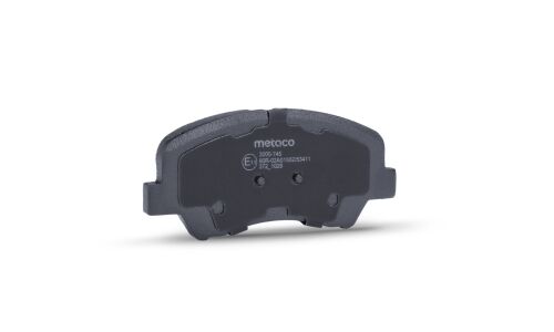 Колодки тормозные дисковые Metaco, передние, комплект на ось (4 шт), арт. 3000-745
