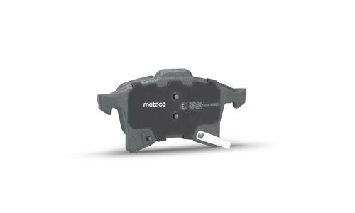 Колодки тормозные дисковые Metaco, передние, комплект на ось (4 шт), арт. 3000-546