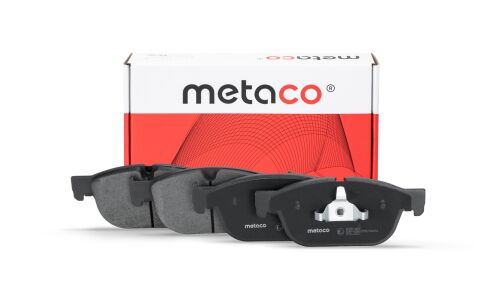 Колодки тормозные дисковые | перед METACO, арт. 3000-466