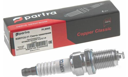 Свеча зажигания PARTRA, арт. PL9002