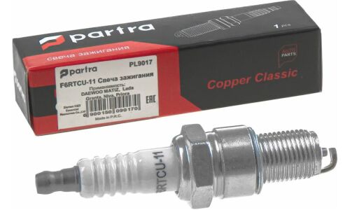 Свеча зажигания PARTRA, арт. PL9017