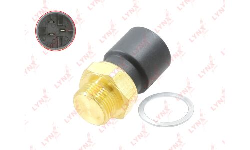 Выключатель вентилятора радиатора LYNXauto, арт. DM-9302