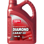 Масло моторное Teboil Diamond Carat III 5w30, синтетическое, API SN, ACEA C3, универсальное, 4л, арт. 3453947