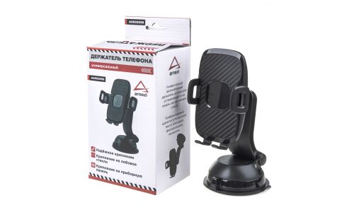 Держатель для телефона Arnezi, на присоске, поворотный, черный, арт. A0602058