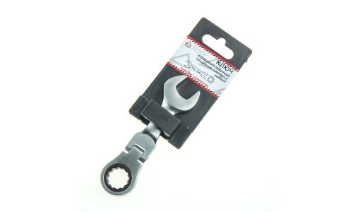 Ключ комбинированный Arnezi, 17мм, с трещоткой, шарнирный, арт. R1030717