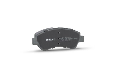 Колодки тормозные дисковые Metaco, передние, комплект на ось (4 шт), арт. 3000-537
