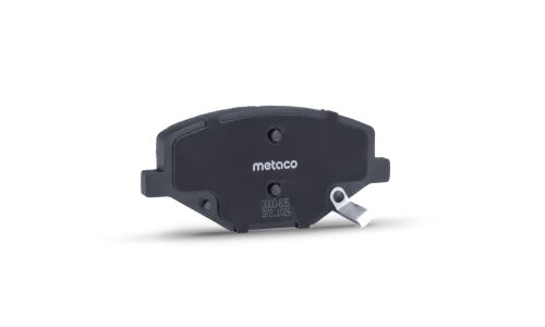 Колодки тормозные дисковые Metaco, передние, комплект на ось (4 шт), арт. 3000-635