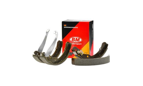 Колодки тормозные барабанные BM, комплект на ось (4 шт), арт. BS 1106