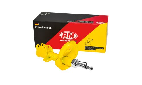 Амортизационная стойка BM, газомасляная, двухтрубная, передняя, левая, 1 шт, арт. SH-P 7397 - G