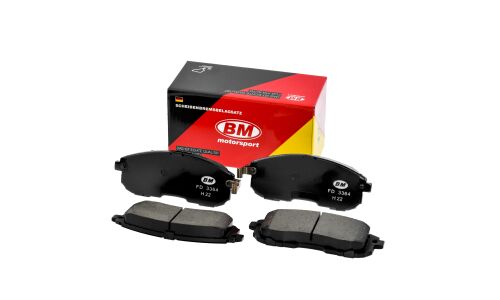 Колодки тормозные дисковые BM, передние, комплект на ось (4 шт), арт. FD 3364