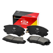 Колодки тормозные дисковые BM, передние, комплект на ось (4 шт), арт. FD 3366