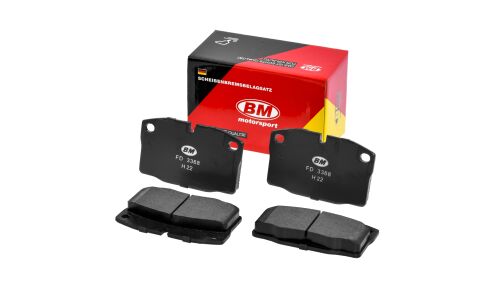 Колодки тормозные дисковые BM, передние, комплект на ось (4 шт), арт. FD 3368