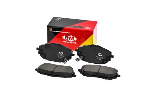 Колодки тормозные дисковые BM, передние, комплект на ось (4 шт), арт. FD 3373