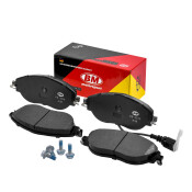 Колодки тормозные дисковые BM, передние, комплект на ось (4 шт), арт. FD 3379