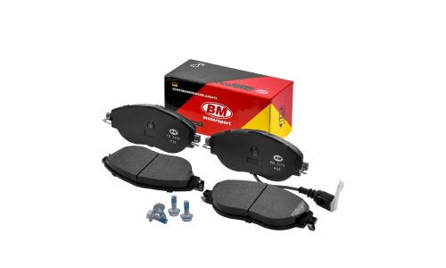 Колодки тормозные дисковые BM, передние, комплект на ось (4 шт), арт. FD 3379