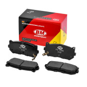 Колодки тормозные дисковые BM, задние, комплект на ось (4 шт), арт. FD 3382