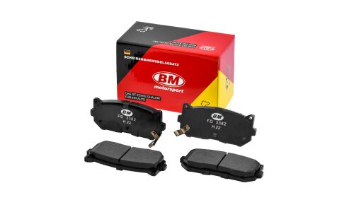 Колодки тормозные дисковые BM, задние, комплект на ось (4 шт), арт. FD 3382