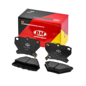 Колодки тормозные дисковые BM, задние, комплект на ось (4 шт), арт. FD 3389