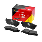 Колодки тормозные дисковые BM, задние, комплект на ось (4 шт), арт. FD 3392