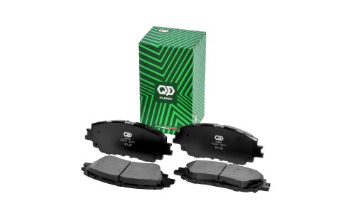 Колодки тормозные дисковые Pilenga, передние, комплект на ось (4 шт), арт. FD-P 3371