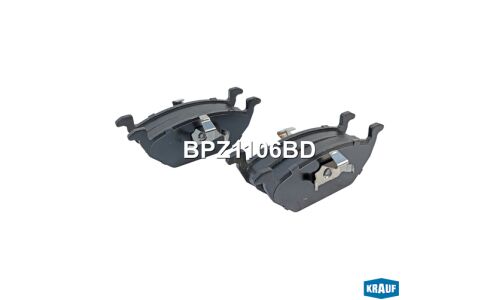 Колодки тормозные дисковые Krauf, арт. BPZ1106BD