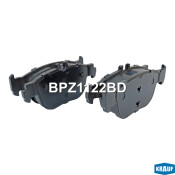 Колодки тормозные дисковые Krauf, комплект на ось (4 шт), арт. BPZ1122BD