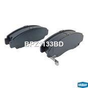 Колодки тормозные дисковые Krauf, комплект на ось (4 шт), арт. BPZ1133BD